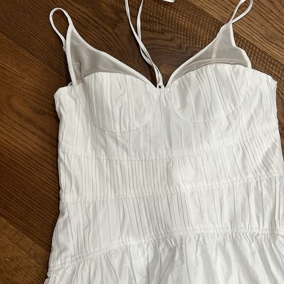 JONATHAN SIMKHAI
Indy plissé cotton-blend poplin maxi dress new 6 - Picture 2 of 5